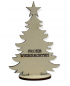 Preview: Tannenbaum zum Aufstellen aus Holz