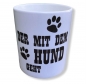 Preview: DER MIT DEM HUND GEHT Tasse