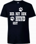 Preview: DER MIT DEM HUND GEHT T-Shirt Unisex