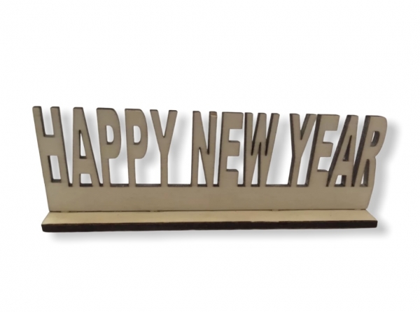 Tisch-Schild 'HAPPY NEW YEAR'