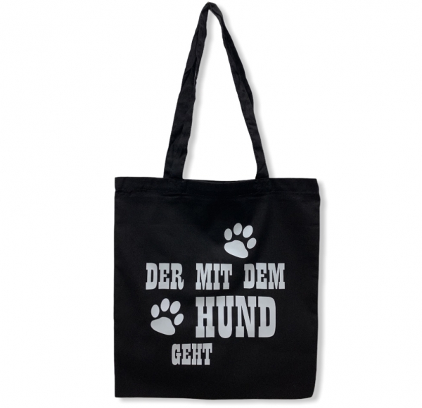 Baumwolltasche "DER MIT DEM HUND GEHT"