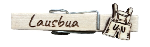 "Lausbua" Lederhose Trachten/Klammer