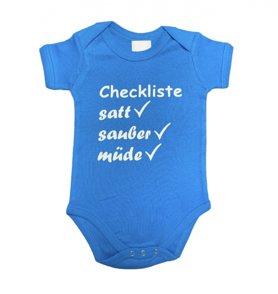 Checkliste Baby Body