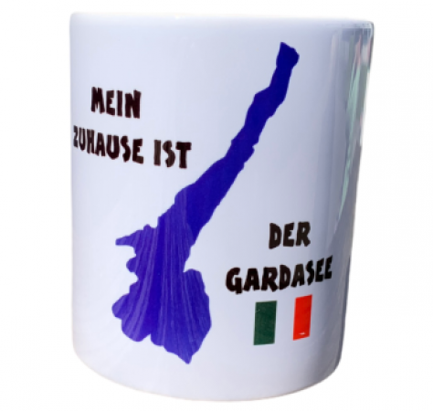 Mein Zuhause ist der Gardasee Tasse