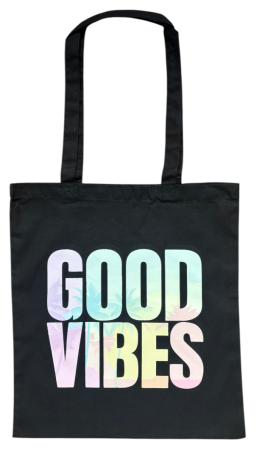 Baumwolltasche "GOOD VIBES"