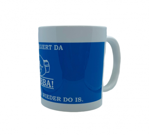 HIER REGIERT DA BABBA Tasse