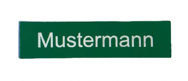 Briefkasten/Klingelschild mit Wunschnamen