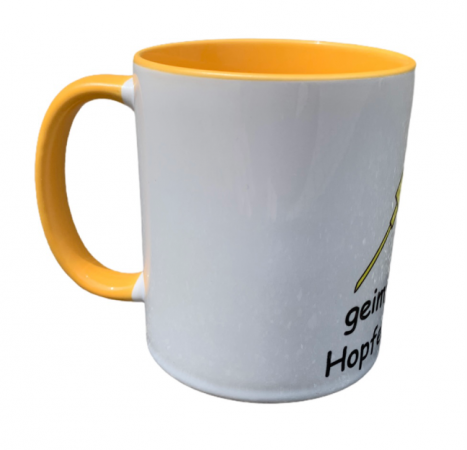 Geimpft mit Hopfenzeneca Tasse