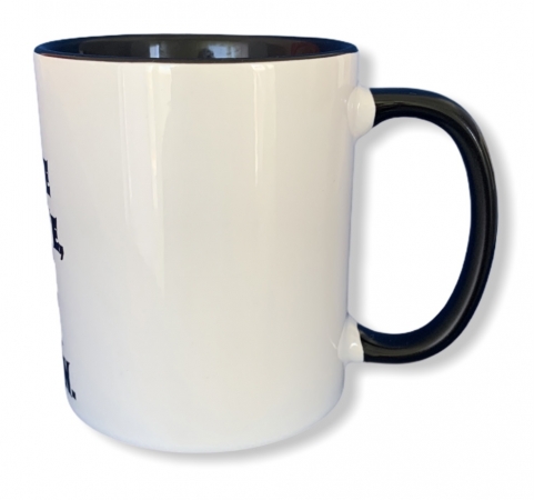 SUCHE ASOZIALE KONTAKTE Weiß/Schwarz Tasse