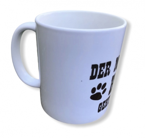 DER MIT DEM HUND GEHT Tasse