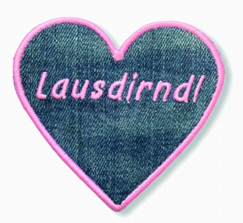 Lausdirndl Aufnäher