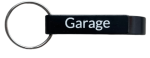 Alu Schlüsselanhänger "Garage"